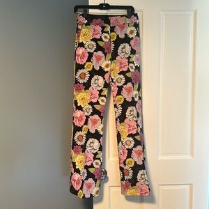 Smythe floral print pintuck trouser. Size 2. Great condition. Barely worn.